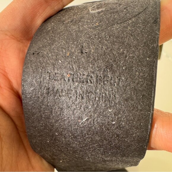 Vintage Steve Madden Boho Y2K 90s Studded Belt Grunge Perfection Size Large - Picture 13 of 13